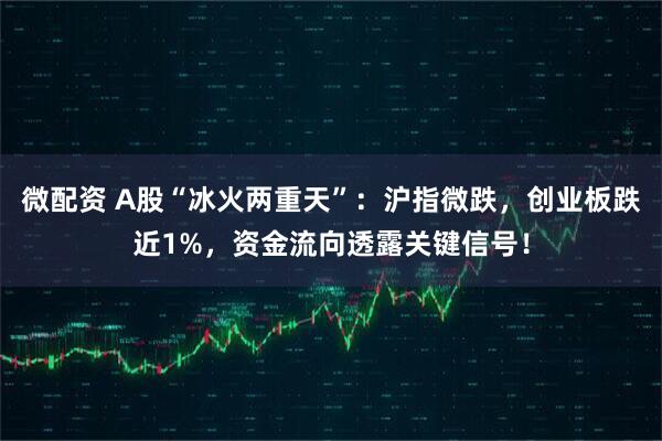 微配资 A股“冰火两重天”：沪指微跌，创业板跌近1%，资金流向透露关键信号！