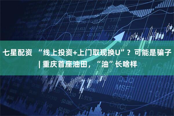 七星配资  “线上投资+上门取现换U”？可能是骗子 | 重庆首座油田，“油”长啥样